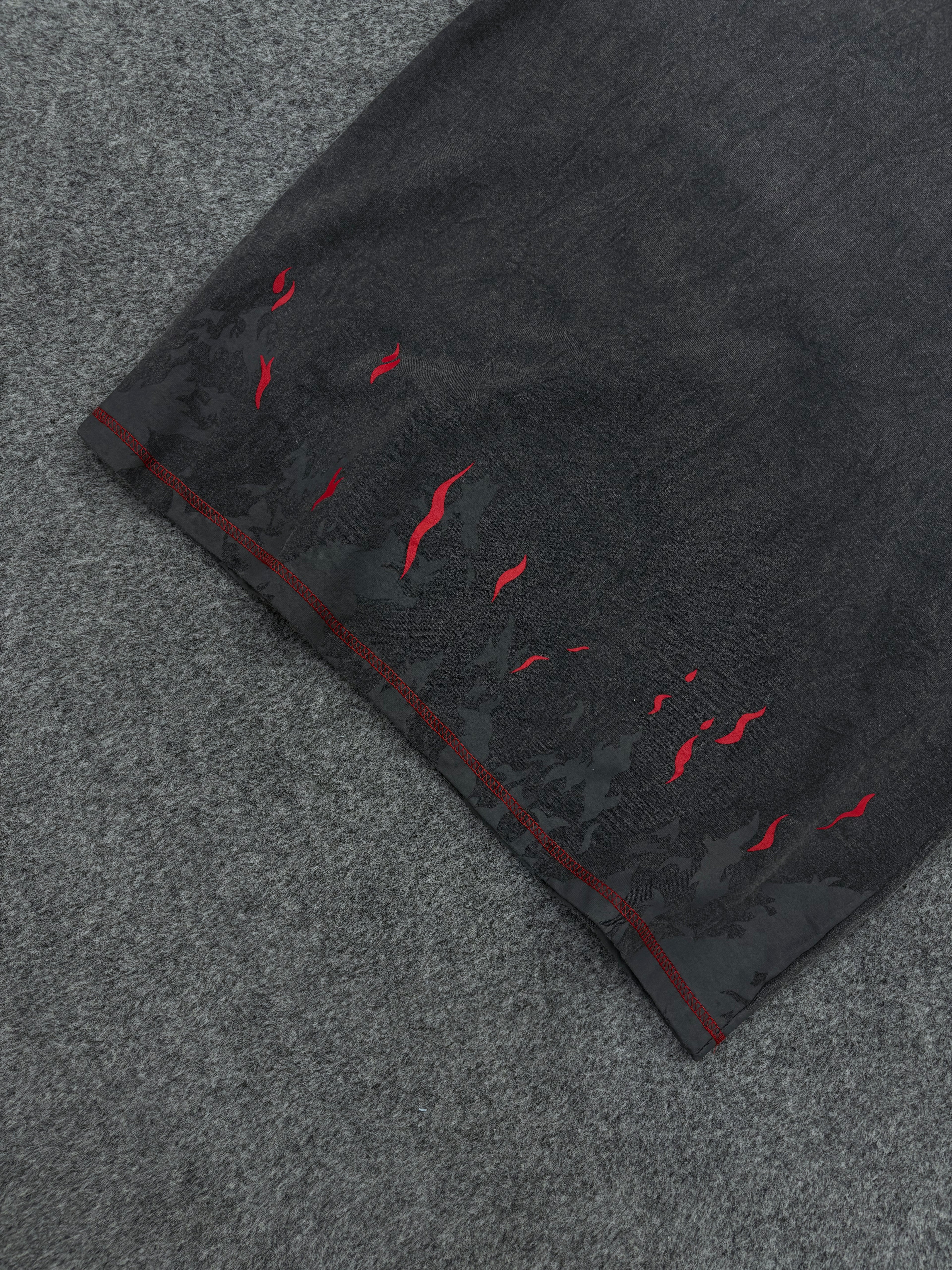 MIGHT GUY RED BEAST OVERSIZED T-SHIRT